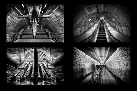 Egerer Monika - Lichtbildnergruppe Esslingen - Subway London - Annahme