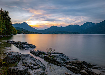 Hilscher Werner - VHS-Fotoklub Reflex 82 Meckesheim - abends am See - Annahme