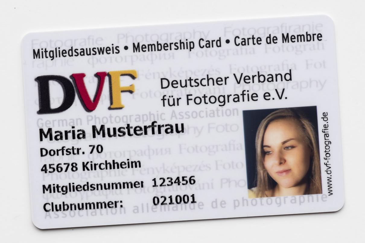 DVF Mitgliedsausweis